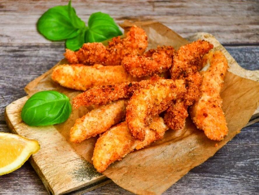 Пилешки хапки панирани - 200 гр